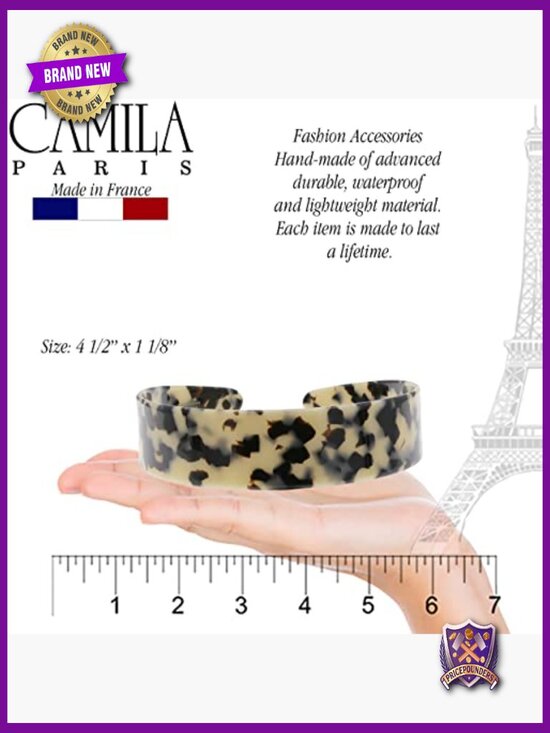 Handmade French Headband No Slip Grip Strong Hold Flexible Hair Band Women main image 6